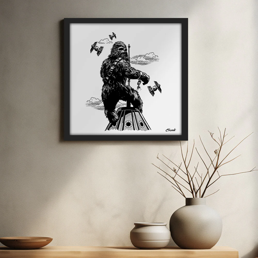 The King Framed Print
