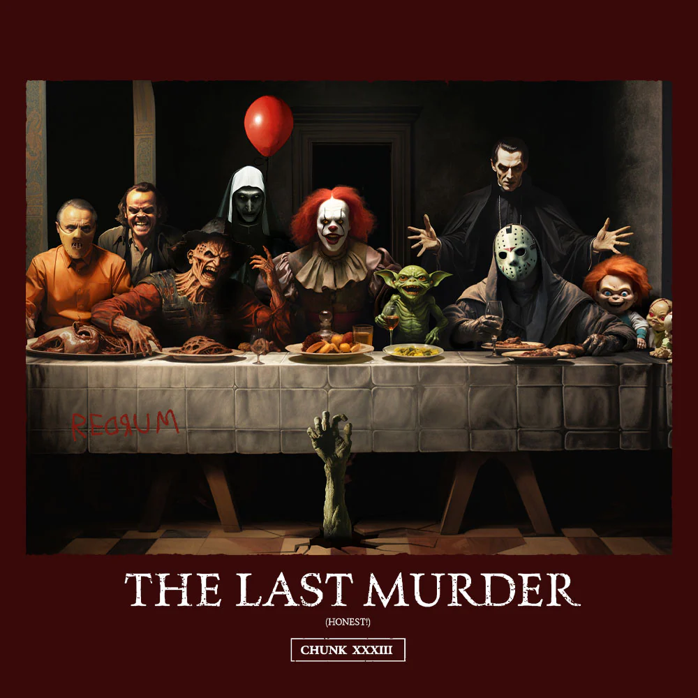 The Last Murder Burgundy T-Shirt - Image 3