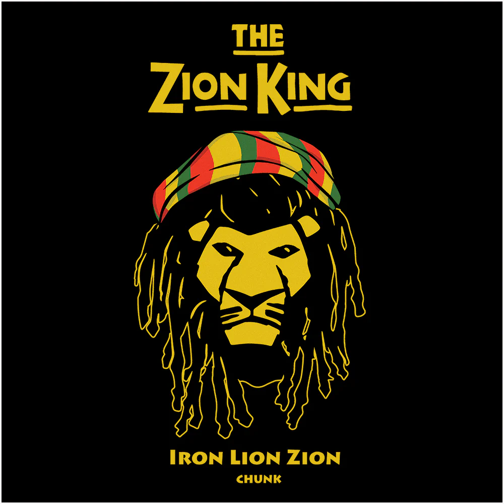The Zion King Black T-Shirt - Image 2
