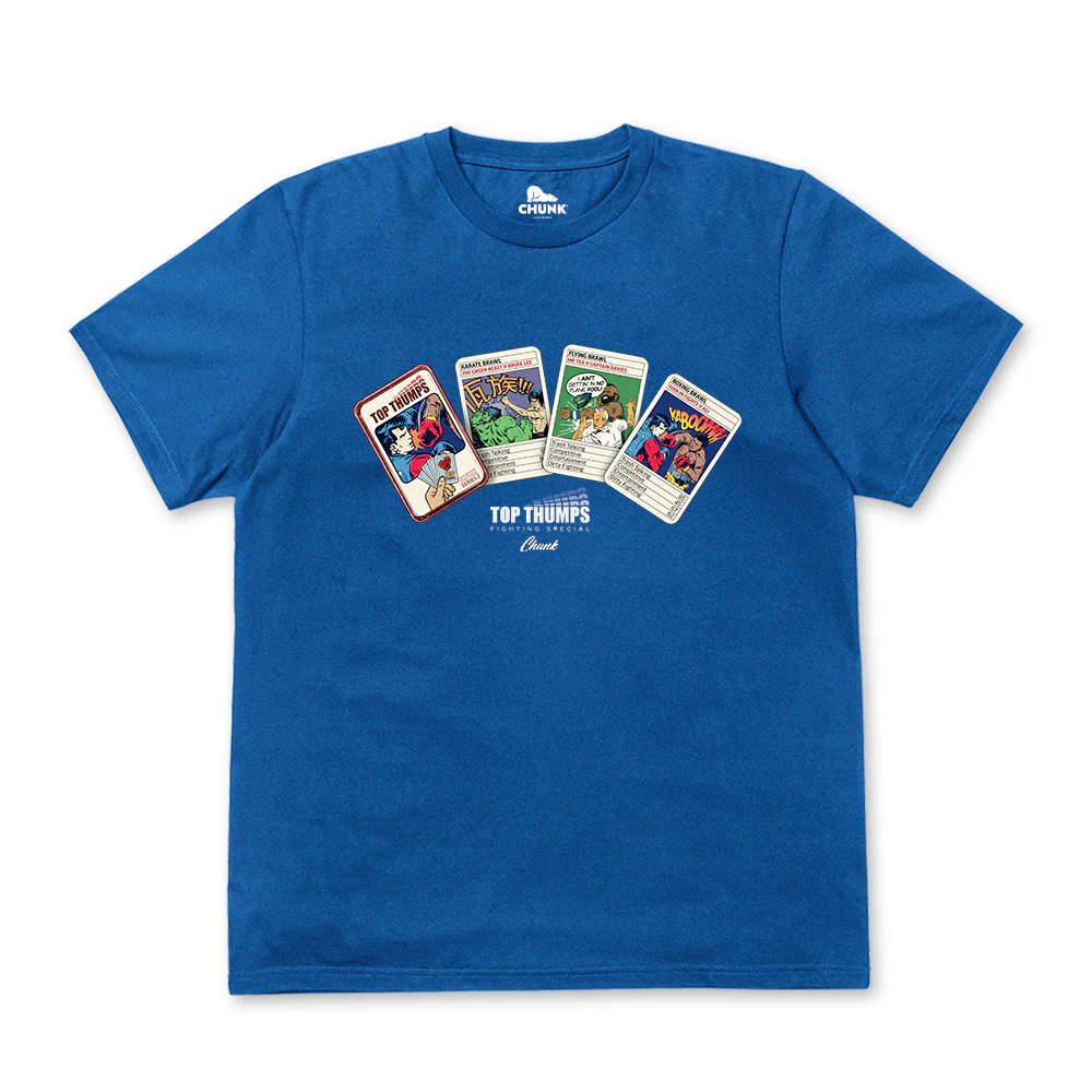 Top Thumps Bright Blue T-Shirt
