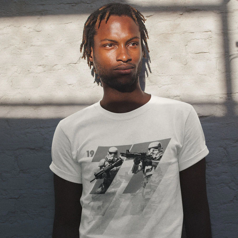 Trooper 77 White T-Shirt - Image 2