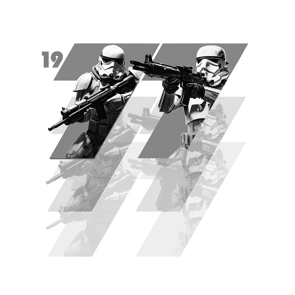 Trooper 77 White T-Shirt - Image 3