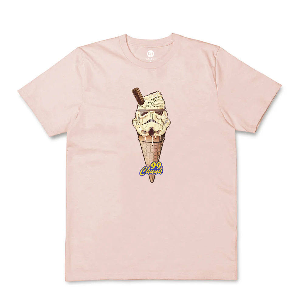 Trooper Ice Cream Blush Pink T-Shirt