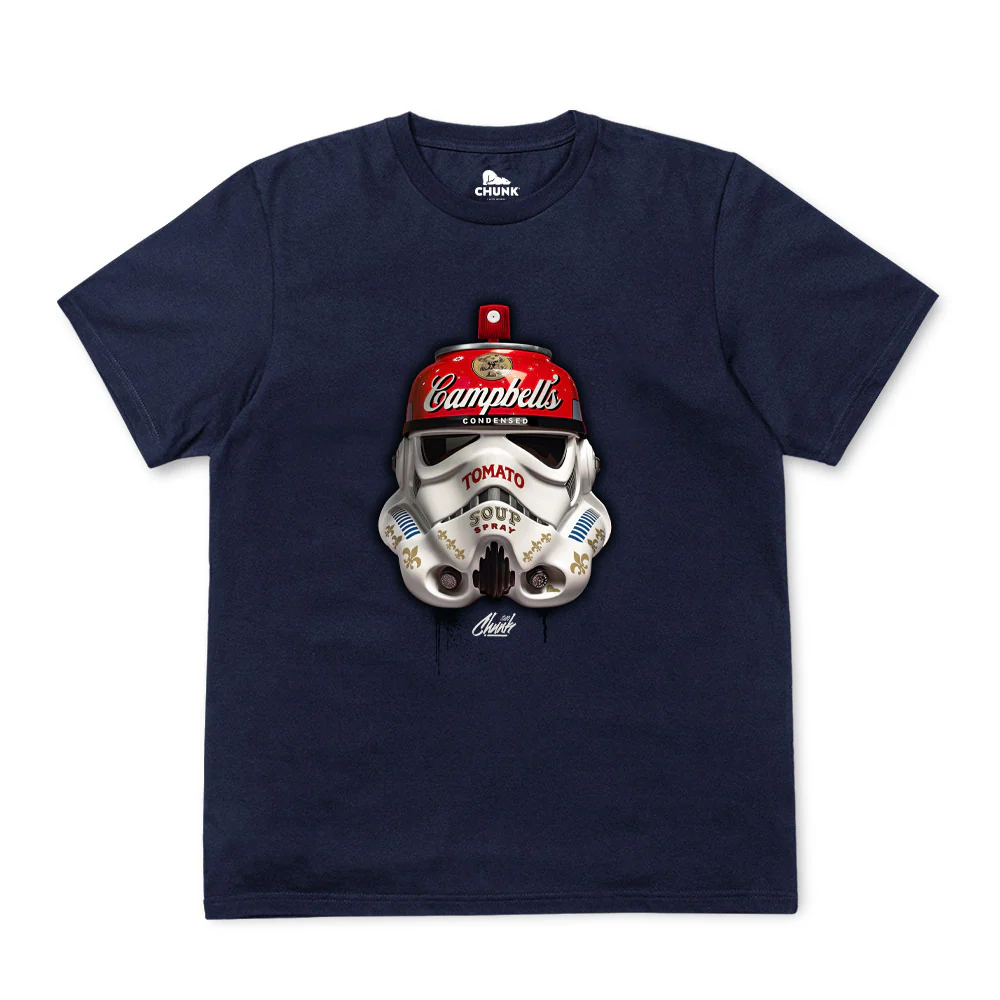 Trooper Spray French Navy T-Shirt