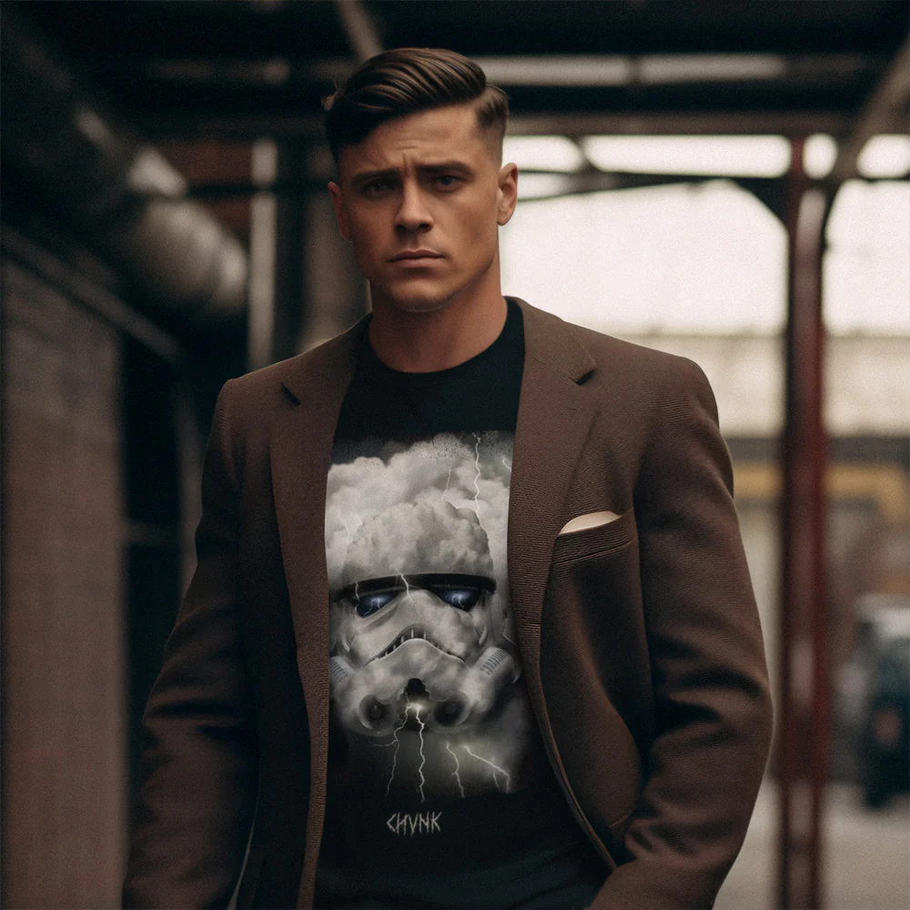 Trooper Storm Black T-Shirt - Image 2