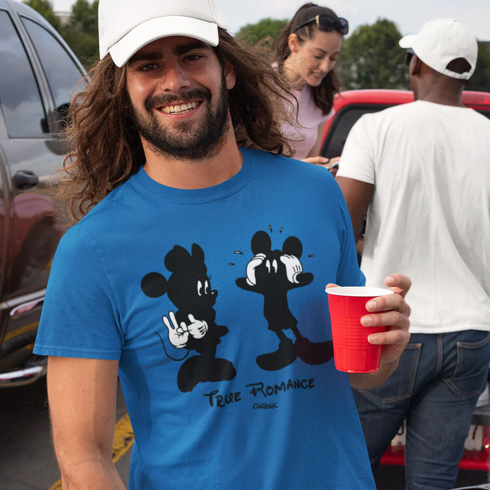 True Romance Bright Blue T-Shirt - Image 2