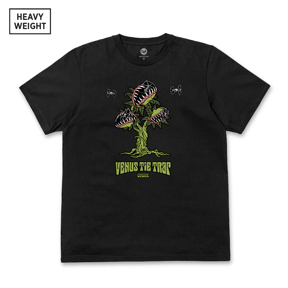 Venus Tie Trap Black T-Shirt