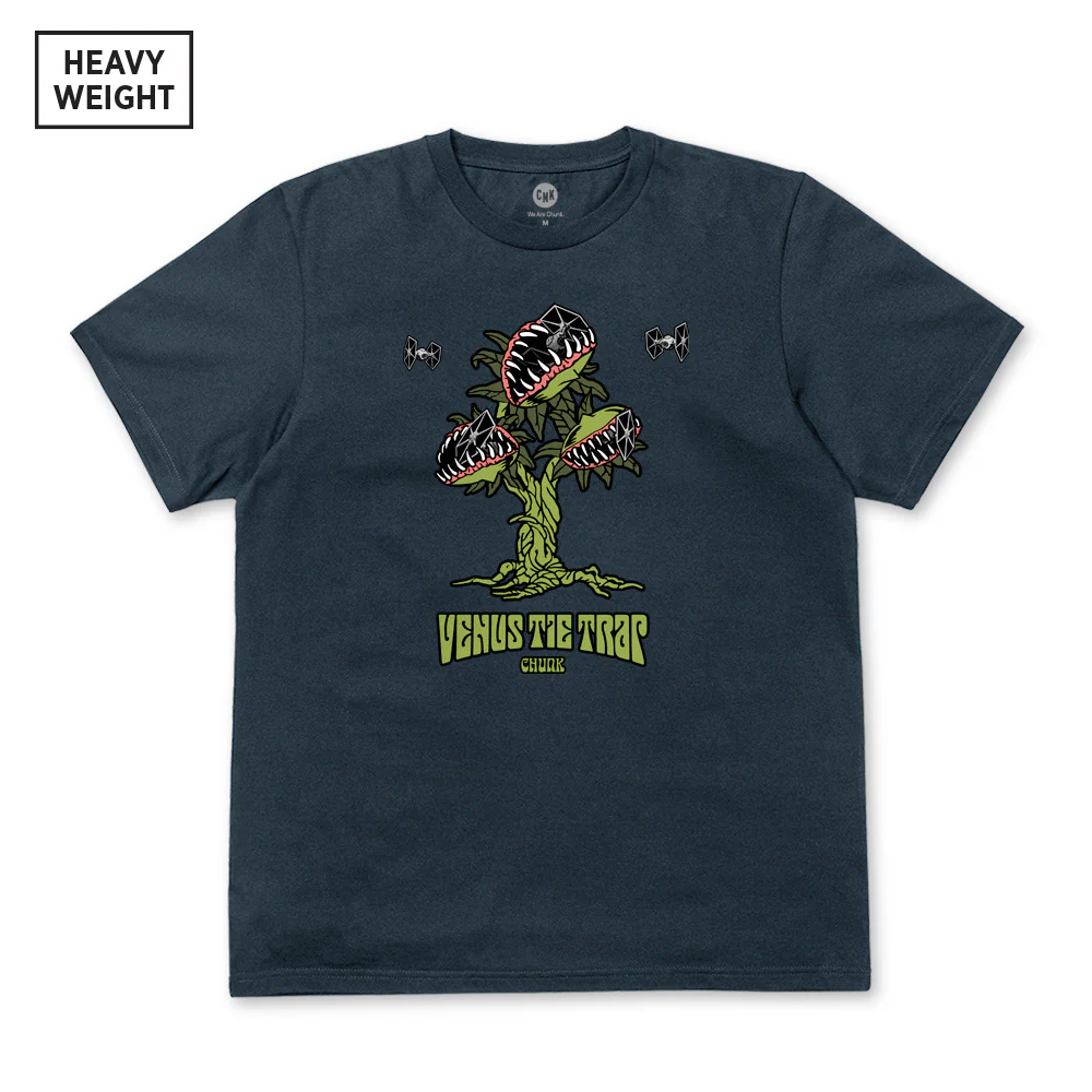 Venus Tie Trap Denim Blue T-Shirt
