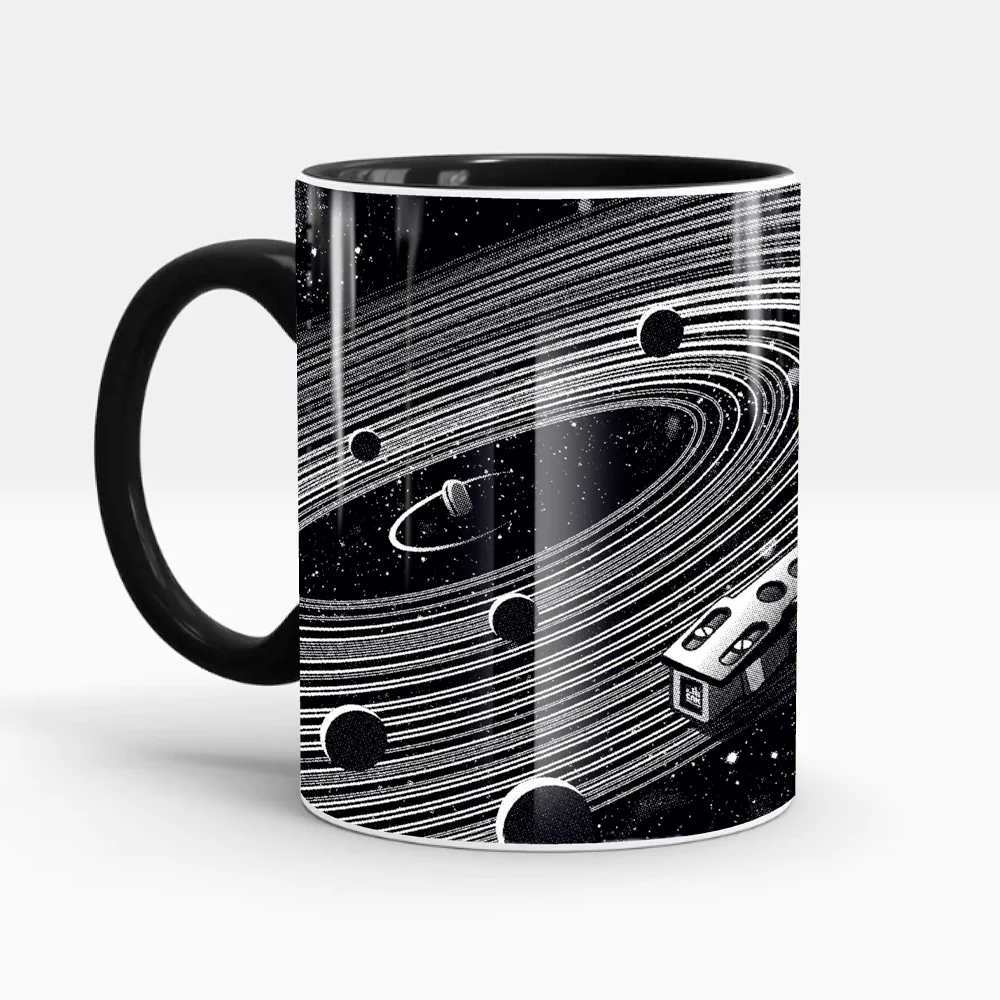 Vinyl Galaxy Mug