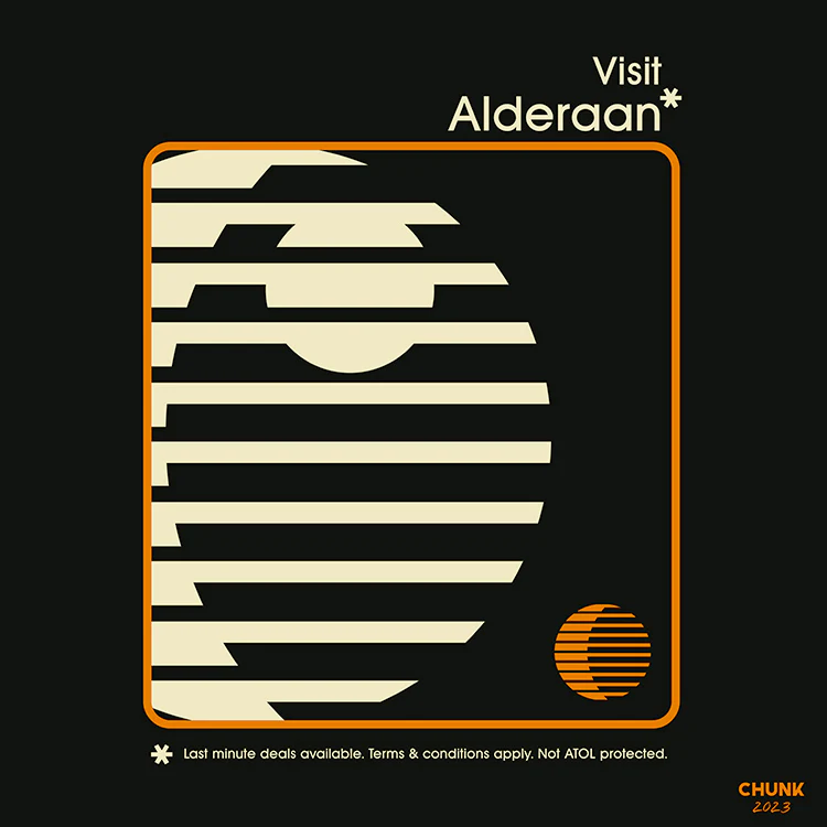 Visit Alderaan Framed Print - Image 2