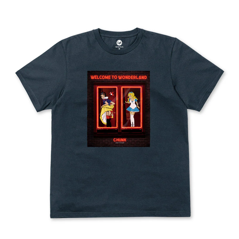 Wonderland Denim Blue T-Shirt