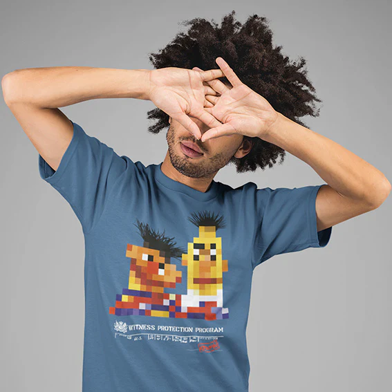 WPP B&E Faded Denim T-Shirt - Image 2