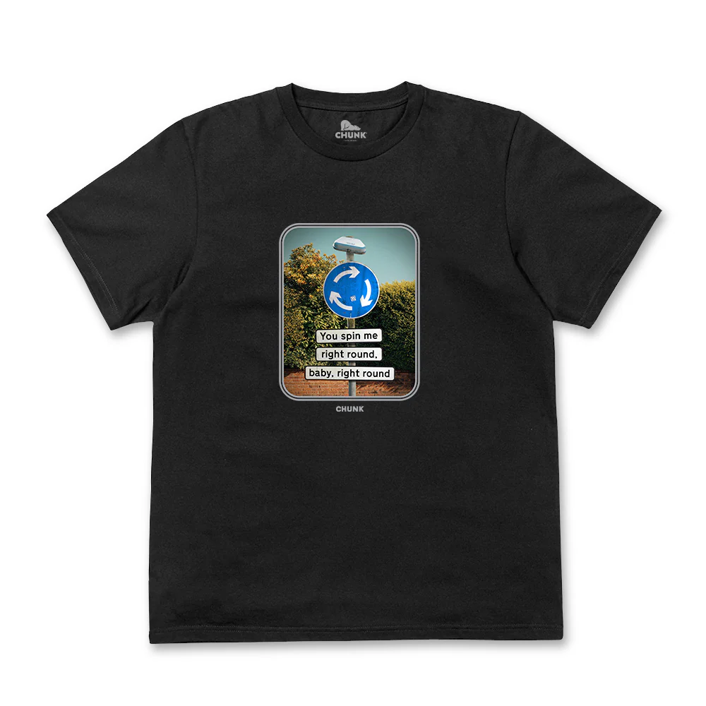 You Spin Me Black T-Shirt