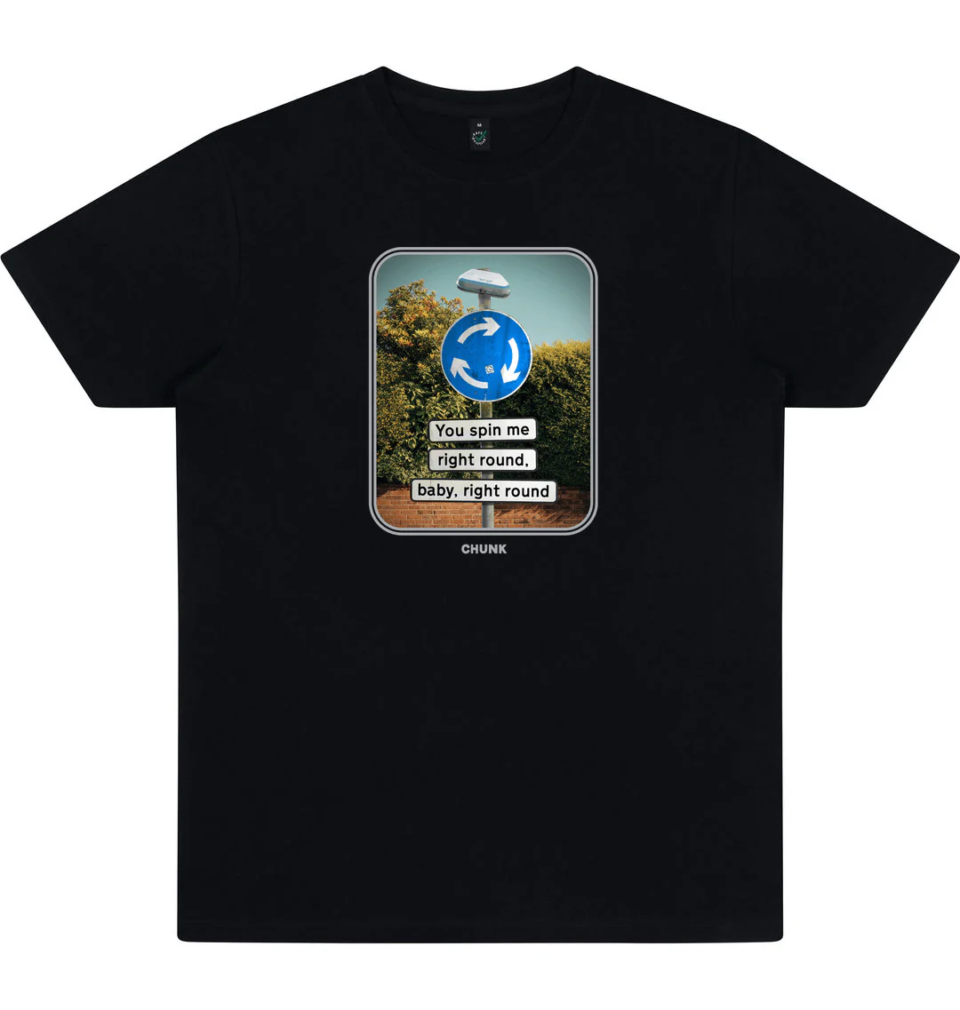 You Spin Me Black T-Shirt - Image 3